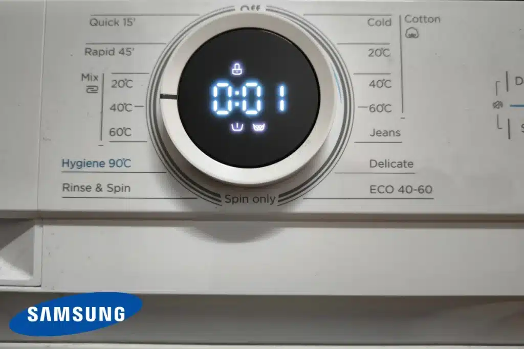 مشکل در پنل لباسشویی