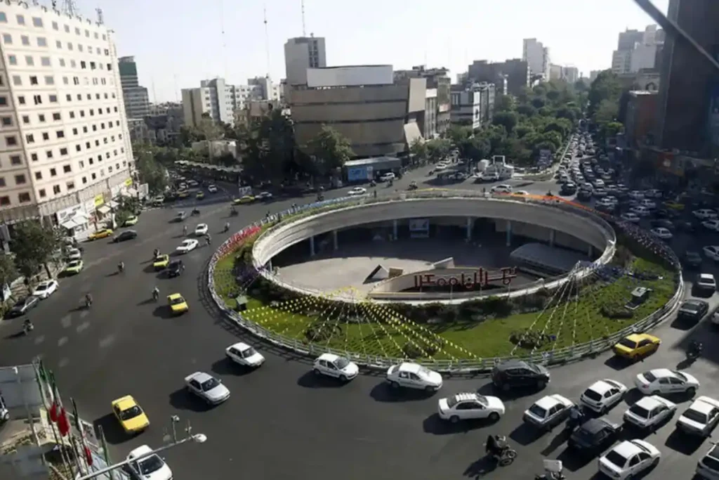 محله ونک در تهران